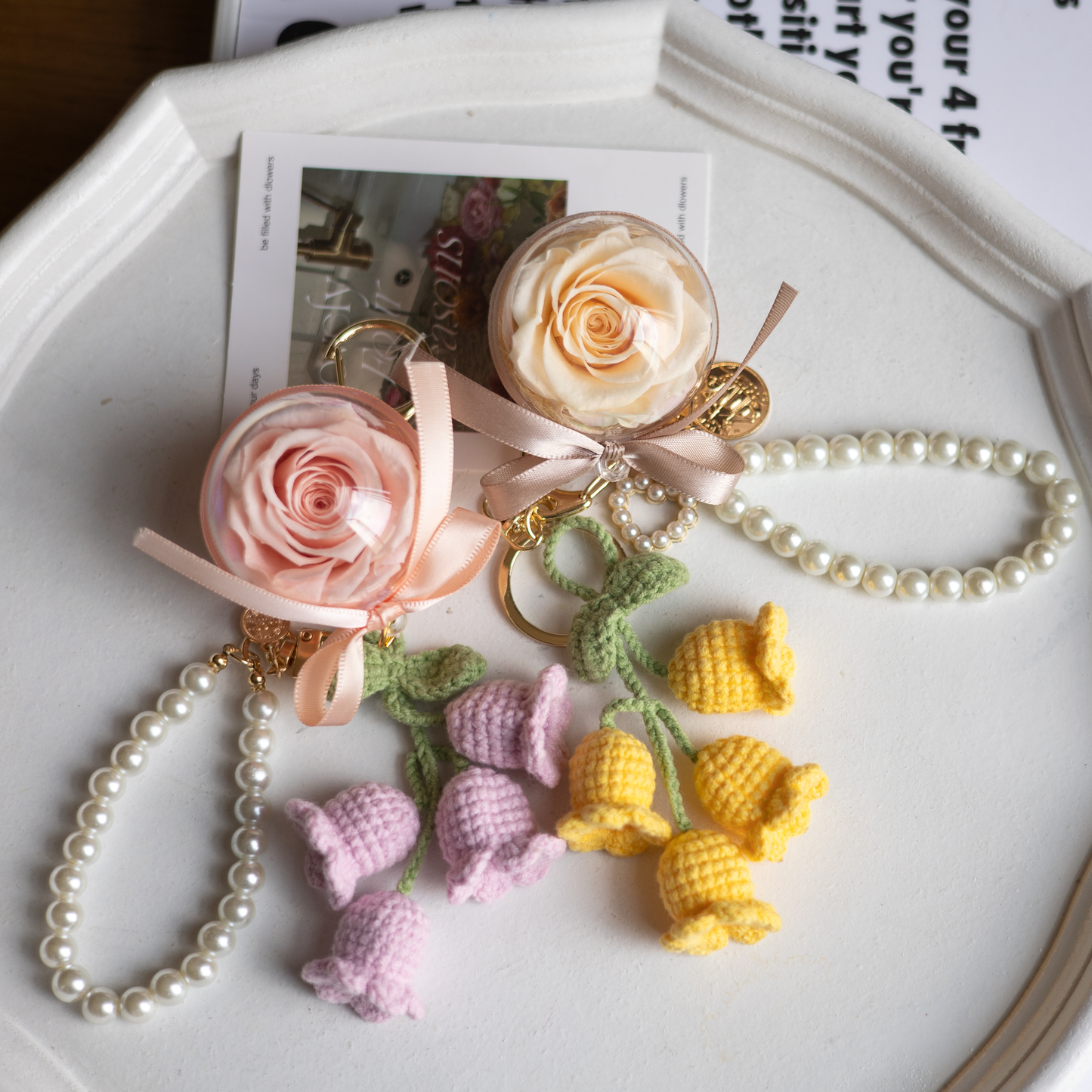 Rosy Keepsake Globe
