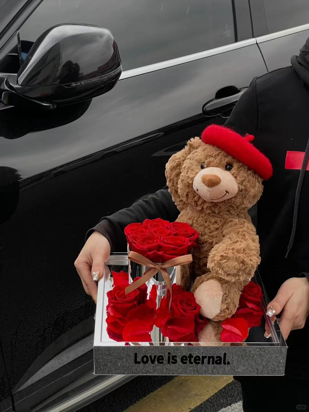 Beret Bear Bouquet