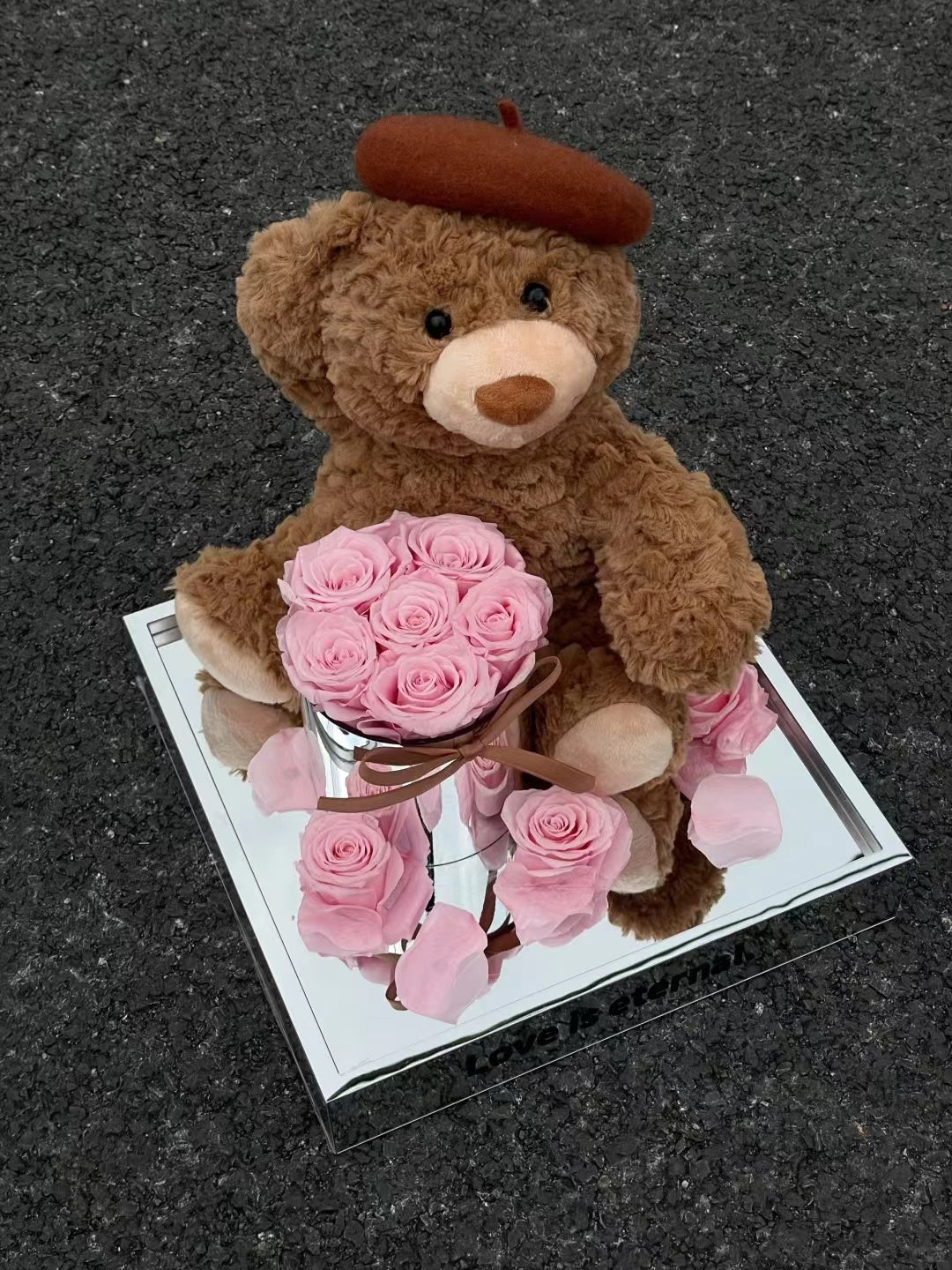 Beret Bear Bouquet