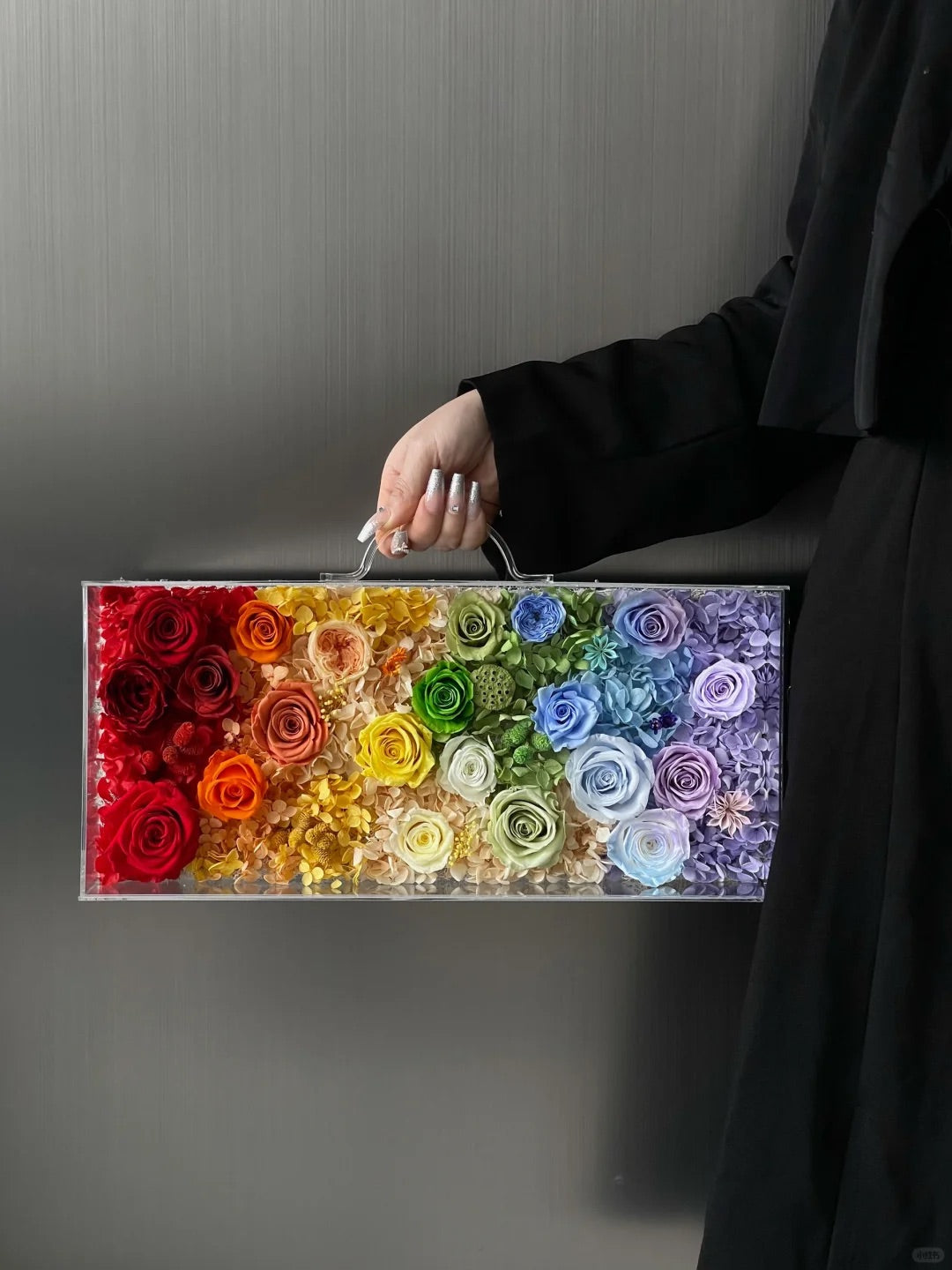 Colorful seven-color flower gift box(TB)