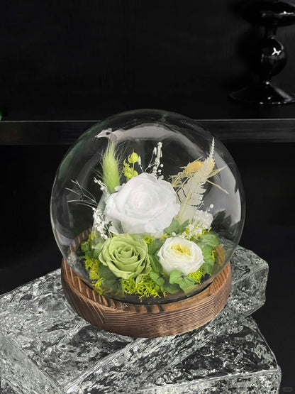 Eternal flower crystal ball ornament(TB)